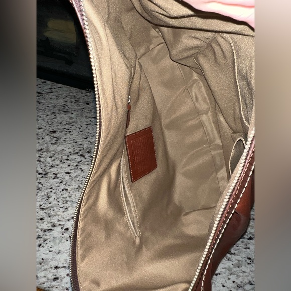 Brown Leather Coach Hobo Bag - Picture 6 of 14
